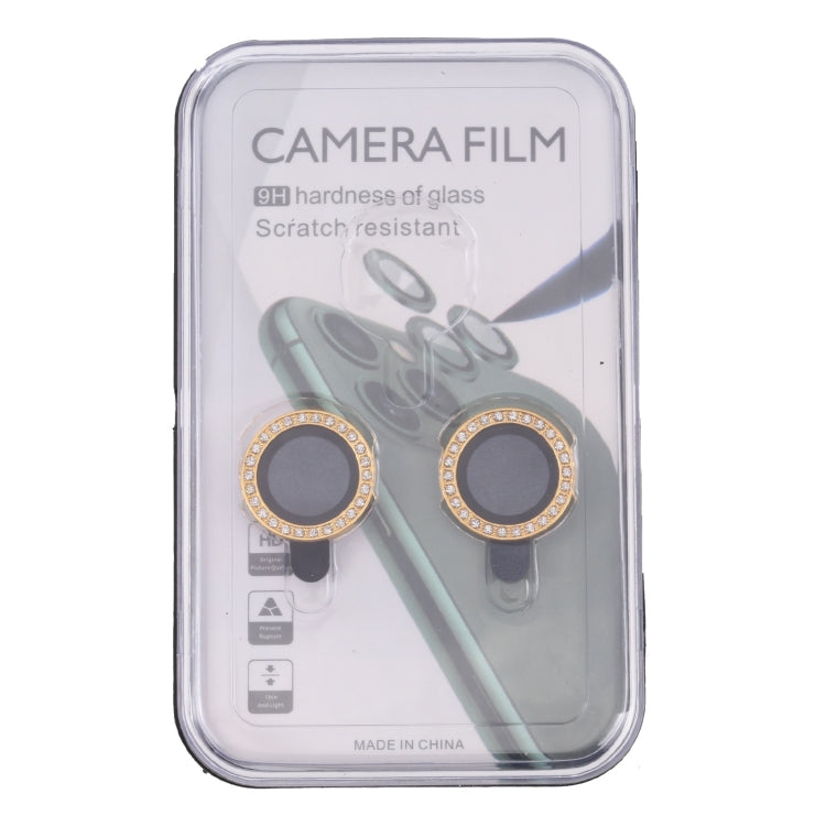 For iPhone 14 9H Point Drill Camera Lens Film Protector Circle