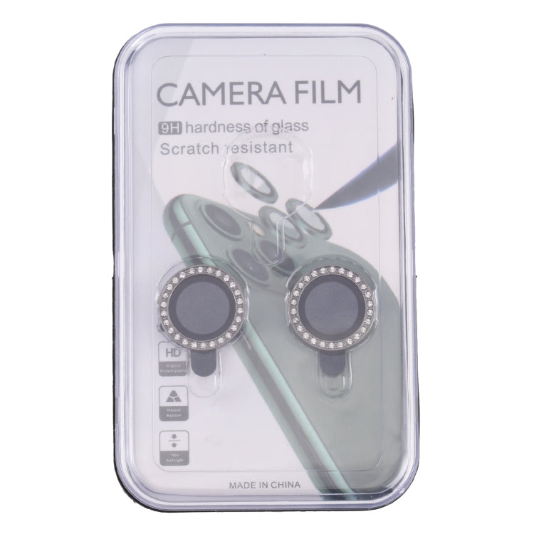 For iPhone 14 9H Point Drill Camera Lens Film Protector Circle