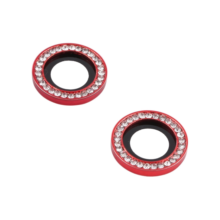 For iPhone 14 Plus 9H Point Drill Camera Lens Film Protector Circle
