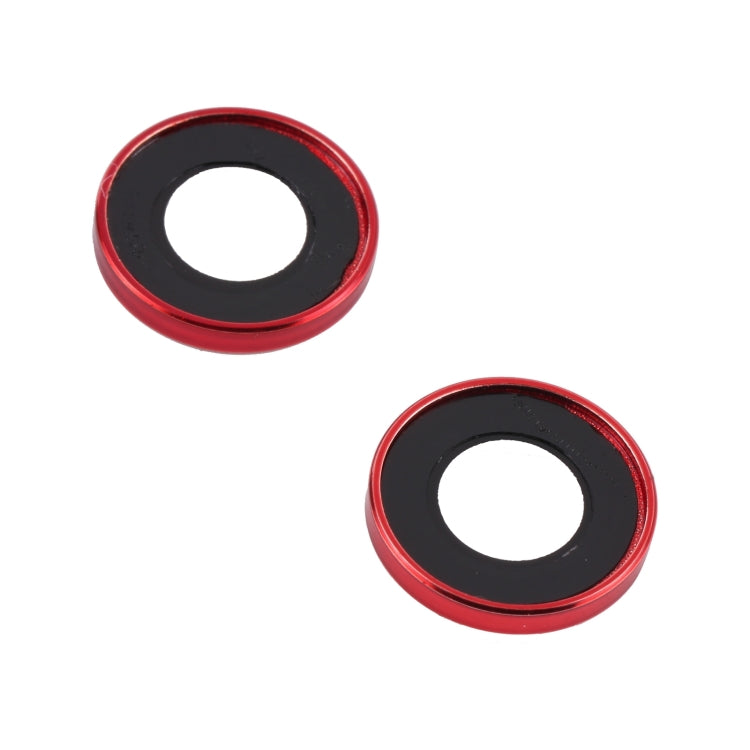 For iPhone 14 Plus 9H Point Drill Camera Lens Film Protector Circle