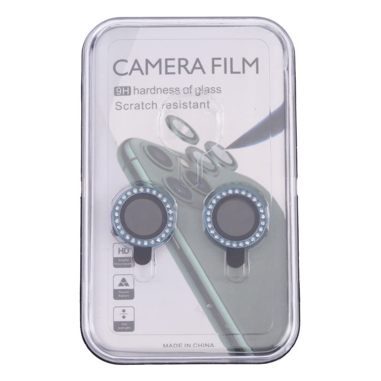 For iPhone 14 Plus 9H Point Drill Camera Lens Film Protector Circle