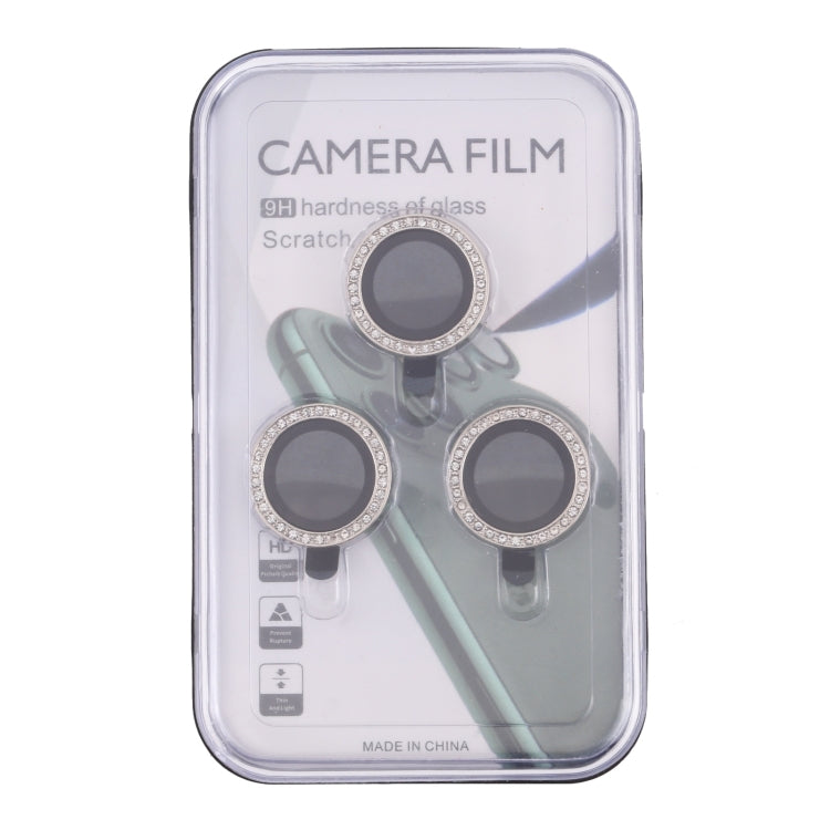 For iPhone 14 Pro 9H Point Drill Camera Lens Film Protector Circle