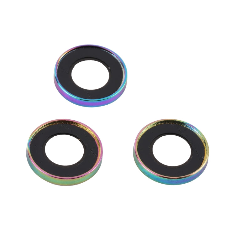 For iPhone 14 Pro 9H Point Drill Camera Lens Film Protector Circle