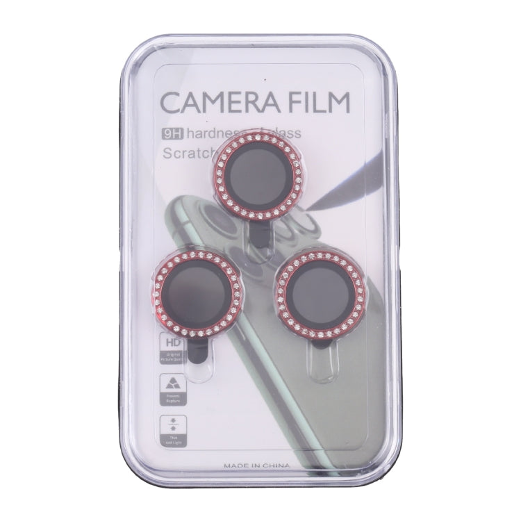For iPhone 14 Pro Max 9H Point Drill Camera Lens Film Protector Circle