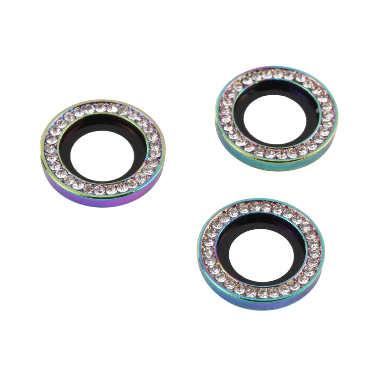 For iPhone 14 Pro Max 9H Point Drill Camera Lens Film Protector Circle