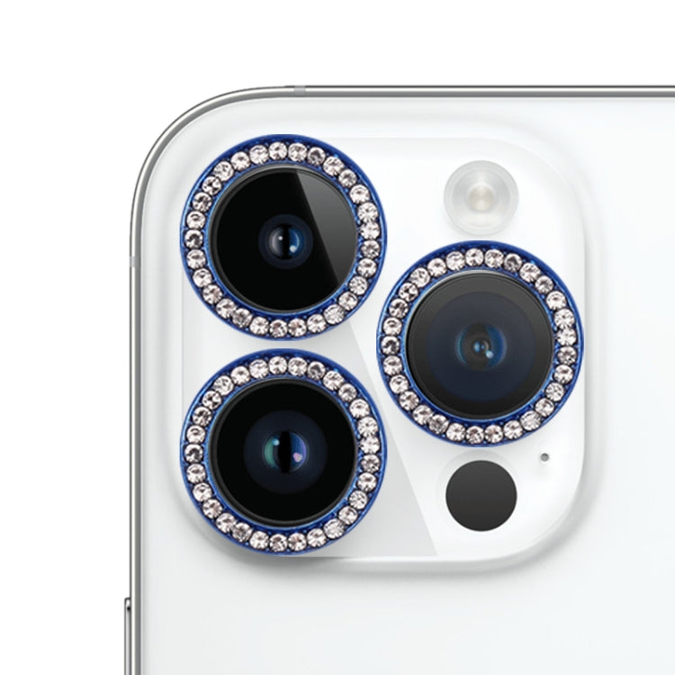 For iPhone 14 Pro Max 9H Point Drill Camera Lens Film Protector Circle