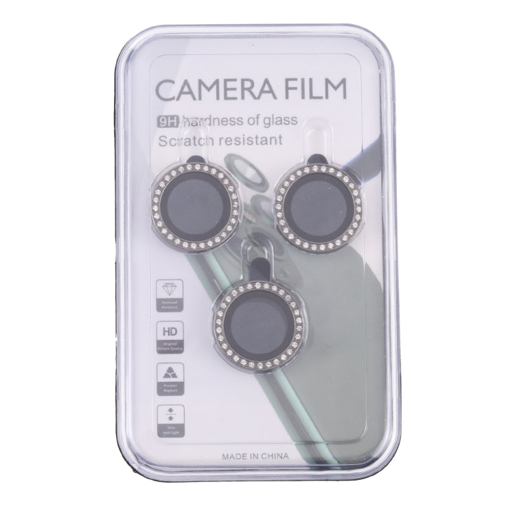 For iPhone 14 Pro Max 9H Point Drill Camera Lens Film Protector Circle