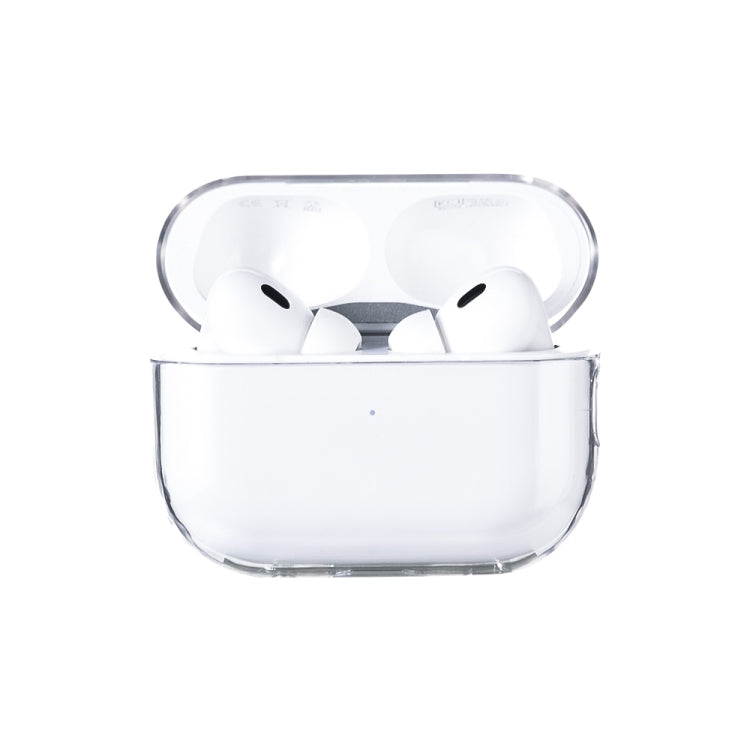 For AirPods Pro 2 Earphone Transparent PC Protective Case
