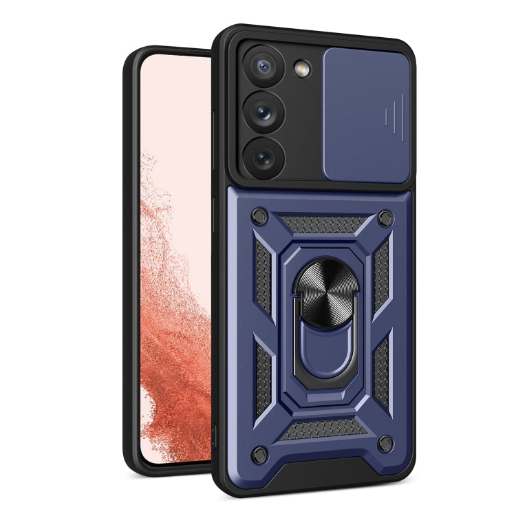 For Samsung Galaxy S23+ 5G Sliding Camera Cover Design TPU+PC Phone Case
