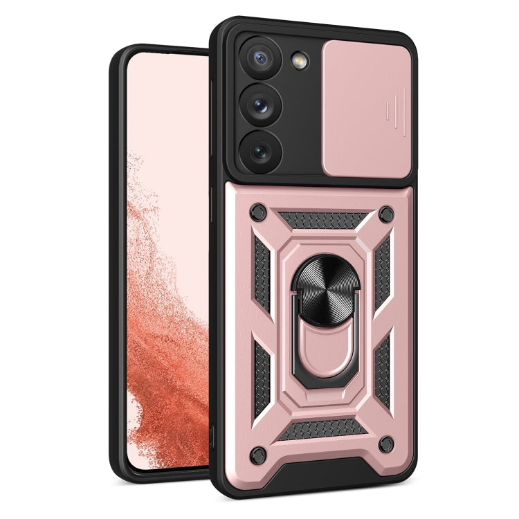 For Samsung Galaxy S23+ 5G Sliding Camera Cover Design TPU+PC Phone Case