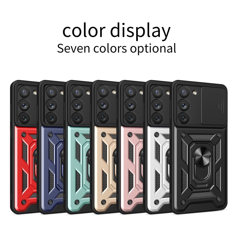 For Samsung Galaxy S23+ 5G Sliding Camera Cover Design TPU+PC Phone Case