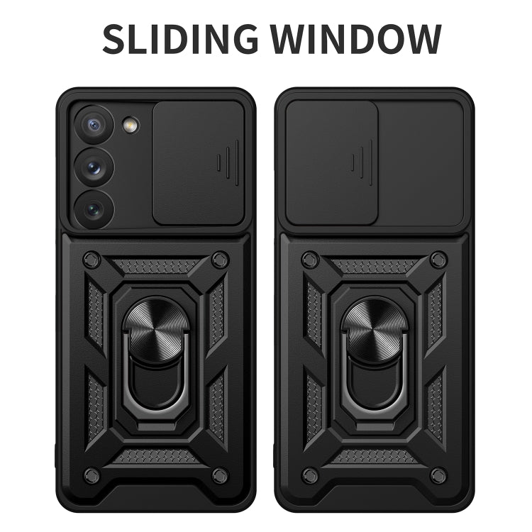 For Samsung Galaxy S23+ 5G Sliding Camera Cover Design TPU+PC Phone Case