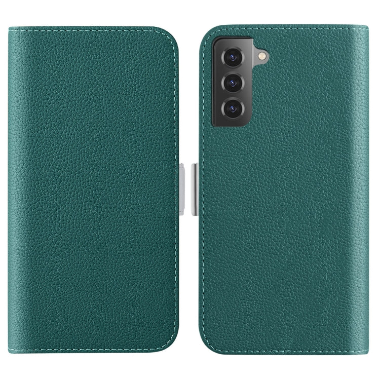 For Samsung Galaxy S23+ 5G Candy Color Litchi Texture Leather Phone Case
