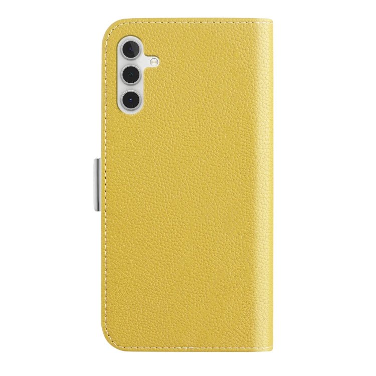 For Samsung Galaxy A14 5G Candy Color Litchi Texture Leather Phone Case