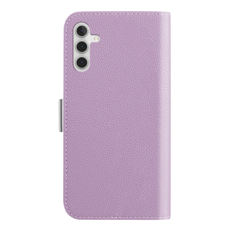 For Samsung Galaxy A14 5G Candy Color Litchi Texture Leather Phone Case
