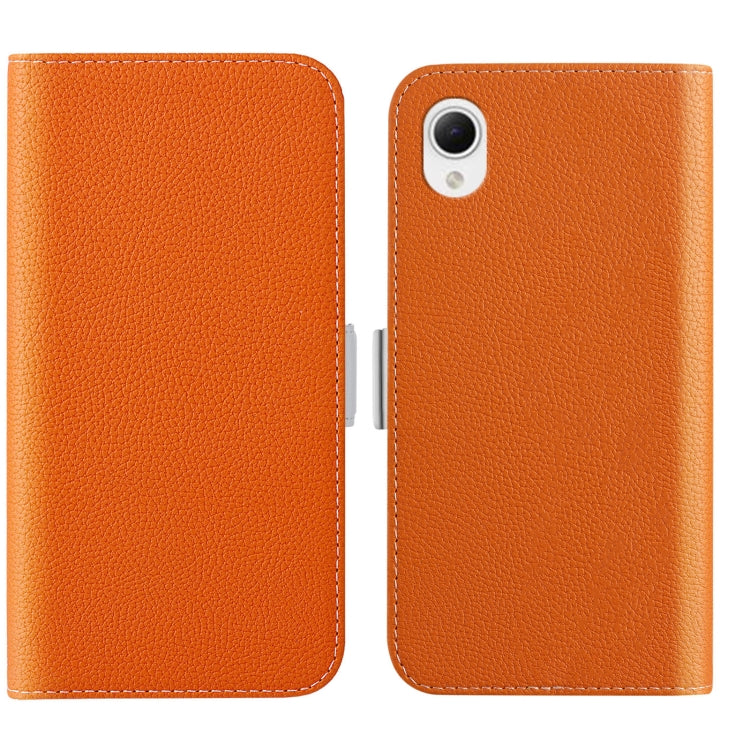 For Samsung Galaxy A22e / A23e / A23s / A23 5G JP Candy Color Litchi Texture Leather Phone Case