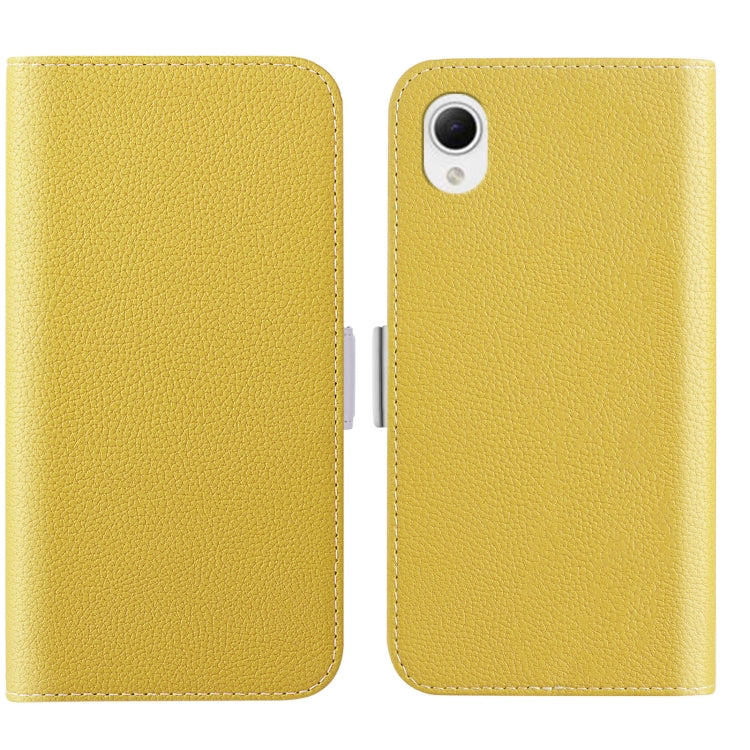 For Samsung Galaxy A22e / A23e / A23s / A23 5G JP Candy Color Litchi Texture Leather Phone Case