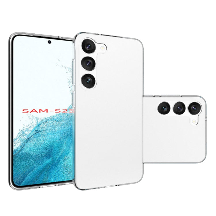 For Samsung Galaxy S23 5G Waterproof Texture TPU Phone Case