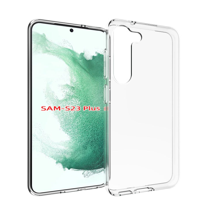 For Samsung Galaxy S23+ 5G Waterproof Texture TPU Phone Case