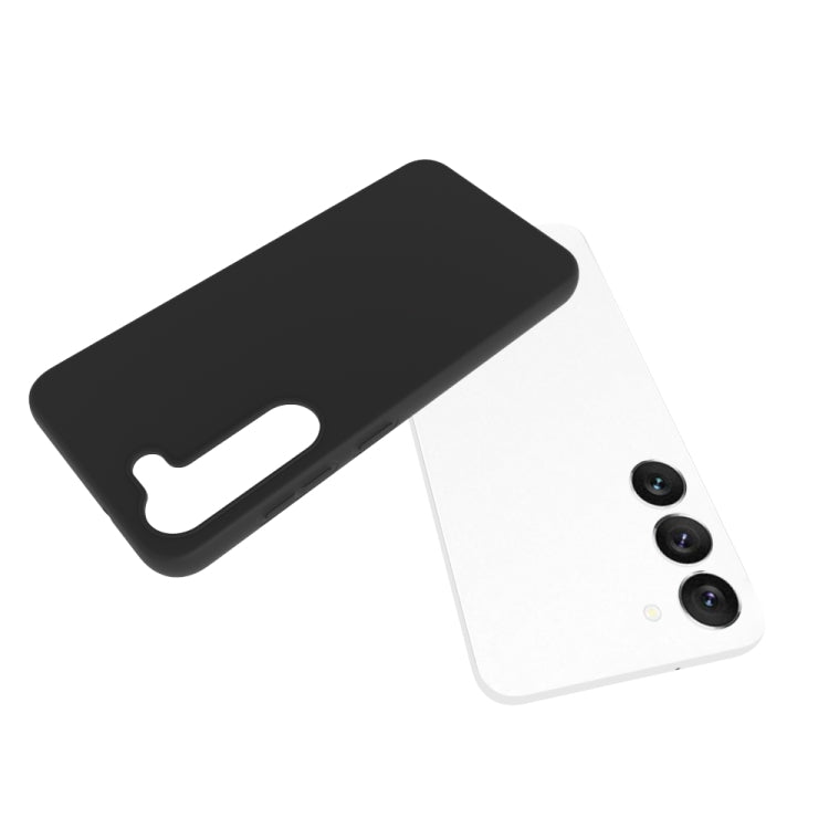 For Samsung Galaxy S23 5G Frosted Phone Case(Black)