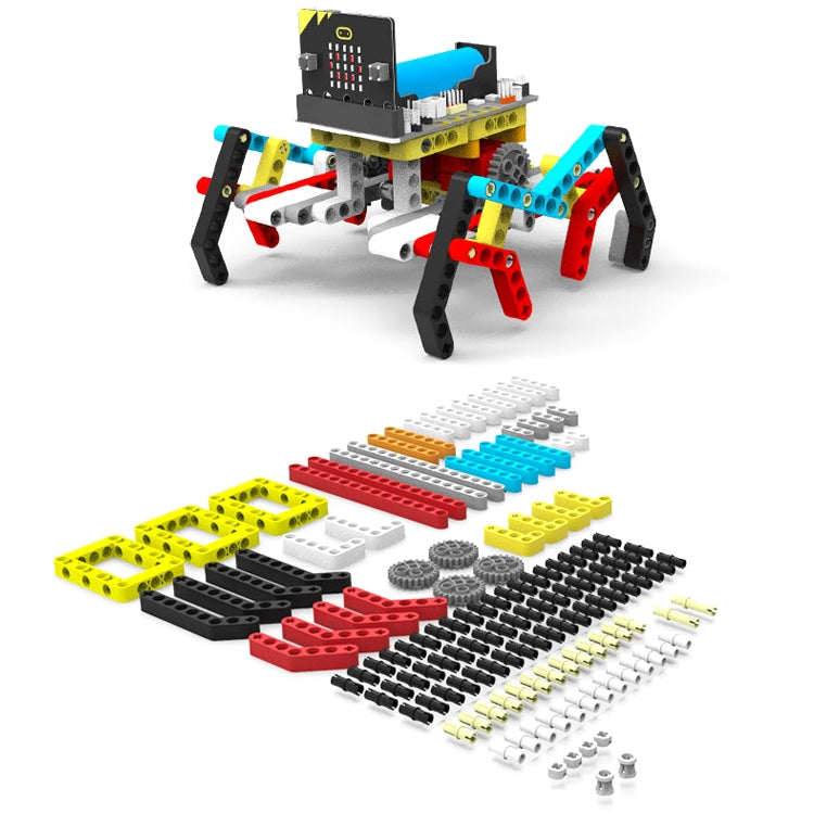 Yahboom Programmable Python Suite Spider Building Block Pack+Super:bit