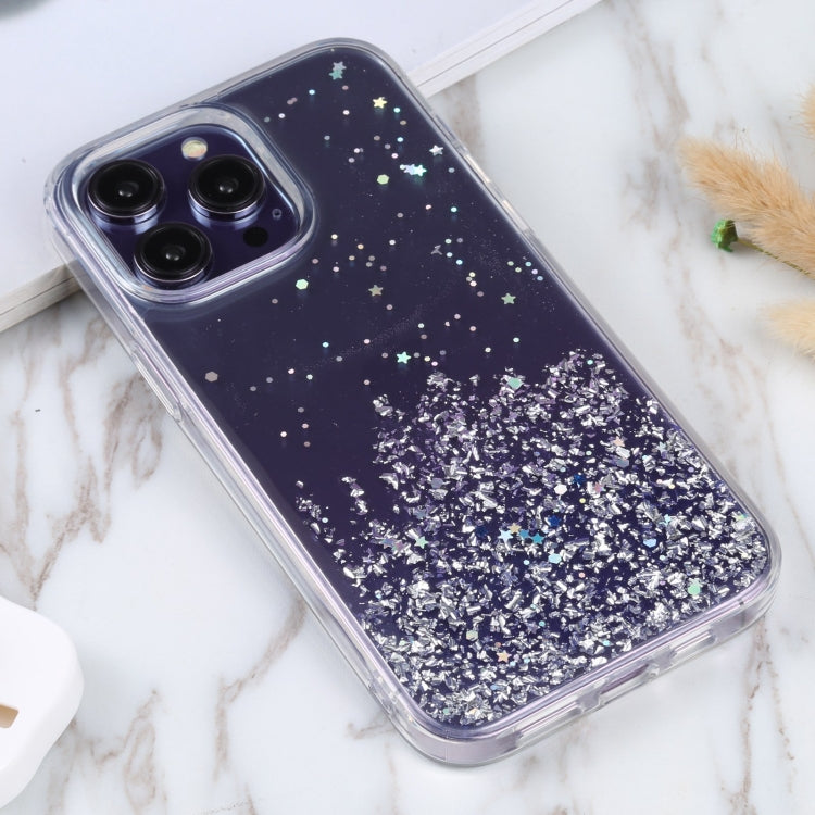 For iPhone 14 Pro DFANS DESIGN Golden Diamond TPU+PC Phone Case