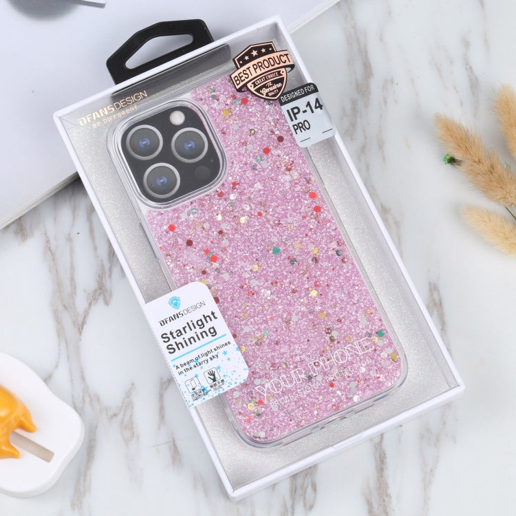 For iPhone 14 Pro DFANS DESIGN Starlight Shining TPU+PC Phone Case