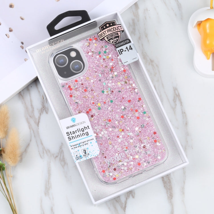 For iPhone 14 DFANS DESIGN Starlight Shining TPU+PC Phone Case