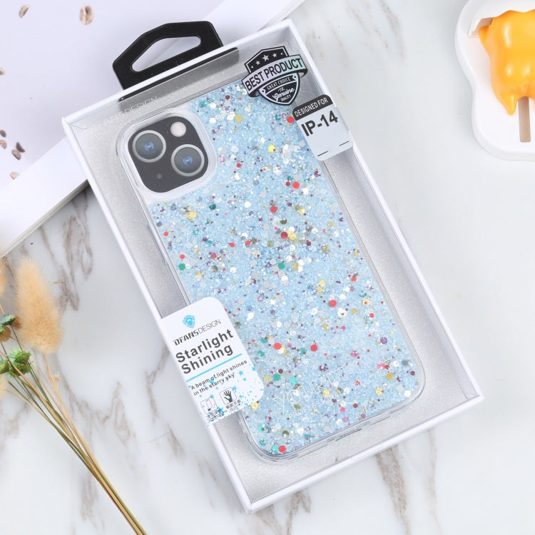 For iPhone 14 DFANS DESIGN Starlight Shining TPU+PC Phone Case