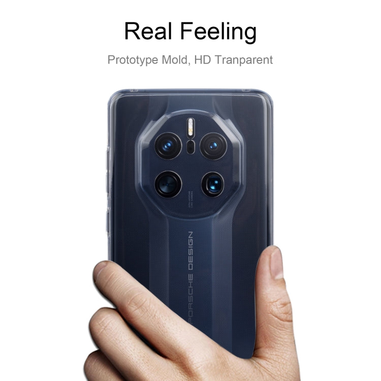 For Huawei Mate 50 RS Porsche Design Ultra-thin Transparent TPU Phone Case