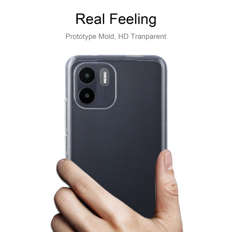 For Xiaomi Redmi A1 Ultra-thin Transparent TPU Phone Case