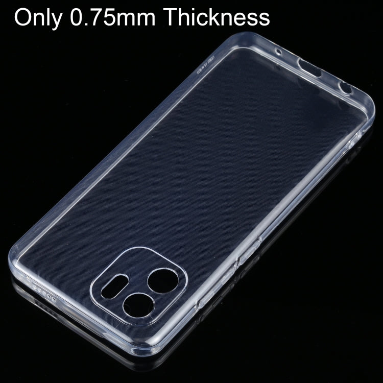 For Xiaomi Redmi A1 Ultra-thin Transparent TPU Phone Case