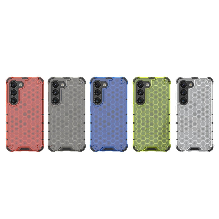 For Samsung Galaxy S23 5G Shockproof Honeycomb PC + TPU Protective Phone Case