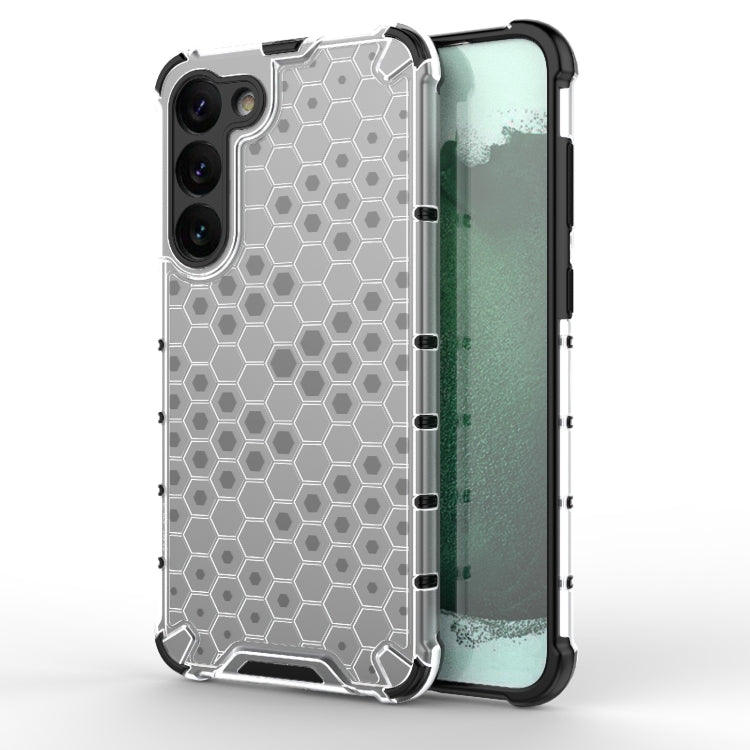For Samsung Galaxy S23+ 5G Shockproof Honeycomb PC + TPU Protective Phone Case