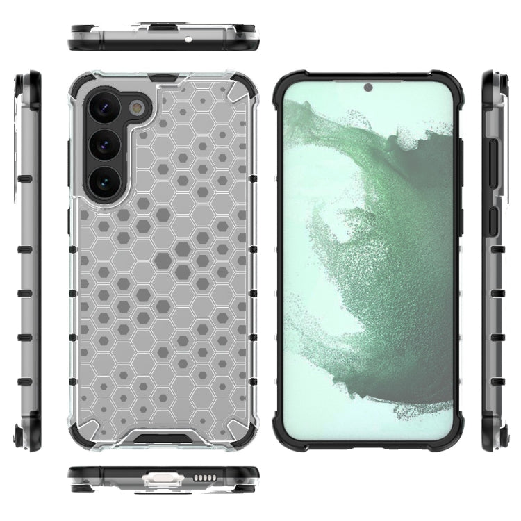 For Samsung Galaxy S23+ 5G Shockproof Honeycomb PC + TPU Protective Phone Case