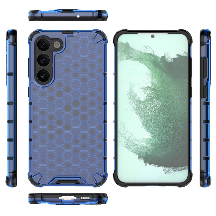 For Samsung Galaxy S23+ 5G Shockproof Honeycomb PC + TPU Protective Phone Case