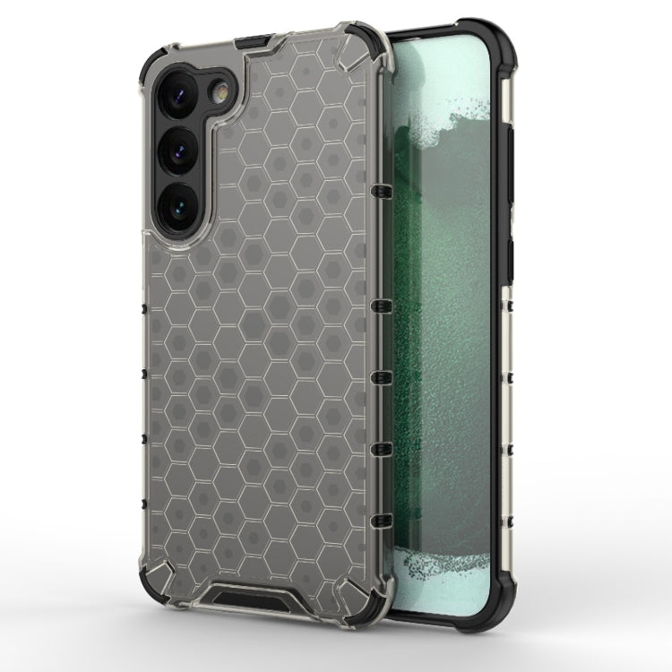 For Samsung Galaxy S23+ 5G Shockproof Honeycomb PC + TPU Protective Phone Case