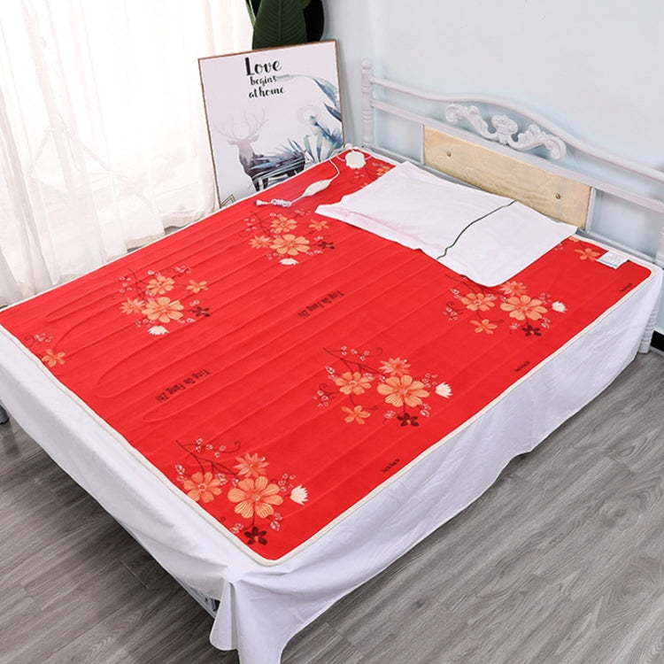 1.5x1.2m 220V Timing Temperature Adjustment Electric Blanket Single Smart, Random Color Delivery(Woolen Blanket)