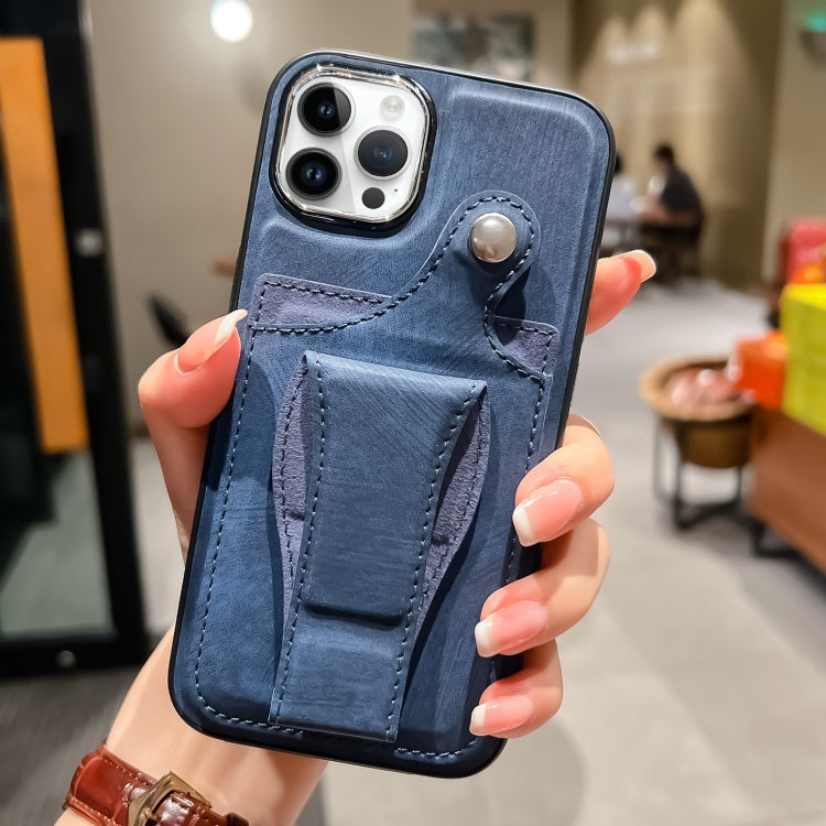 For iPhone 14 Pro Max Side Leather Rotation Card Holder Phone Case