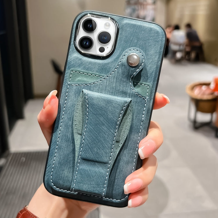 For iPhone 14 Pro Max Side Leather Rotation Card Holder Phone Case