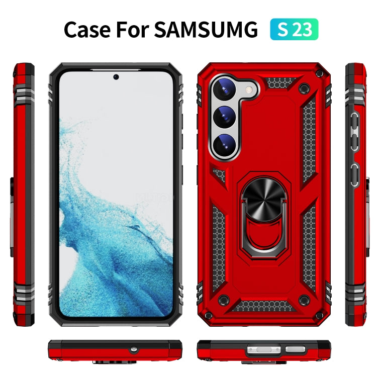 For Samsung Galaxy S23 5G Shockproof TPU + PC Phone Case