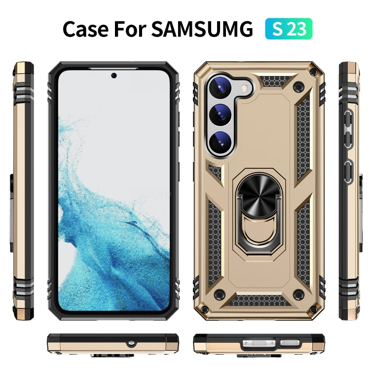 For Samsung Galaxy S23 5G Shockproof TPU + PC Phone Case