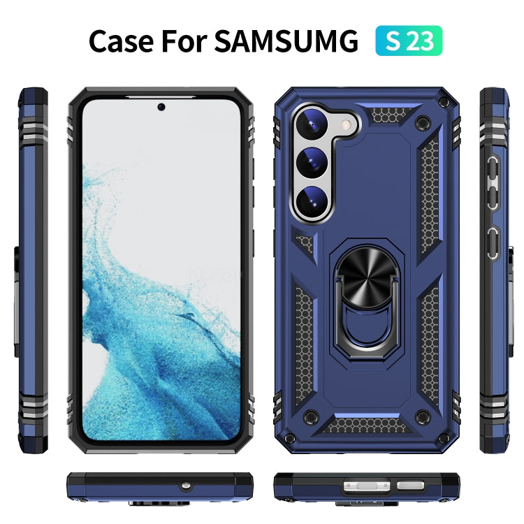 For Samsung Galaxy S23 5G Shockproof TPU + PC Phone Case
