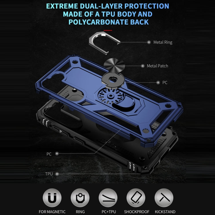 For Samsung Galaxy S23 5G Shockproof TPU + PC Phone Case