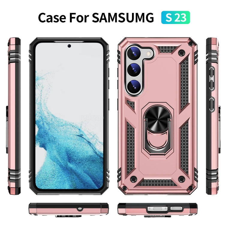For Samsung Galaxy S23 5G Shockproof TPU + PC Phone Case
