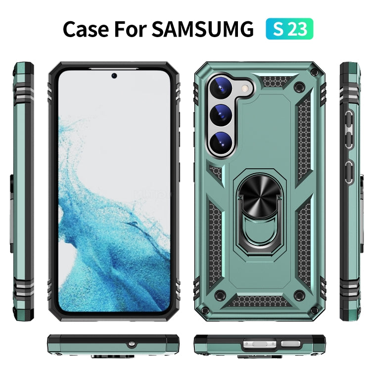 For Samsung Galaxy S23 5G Shockproof TPU + PC Phone Case