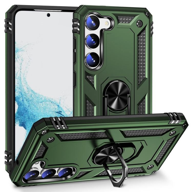 For Samsung Galaxy S23 5G Shockproof TPU + PC Phone Case