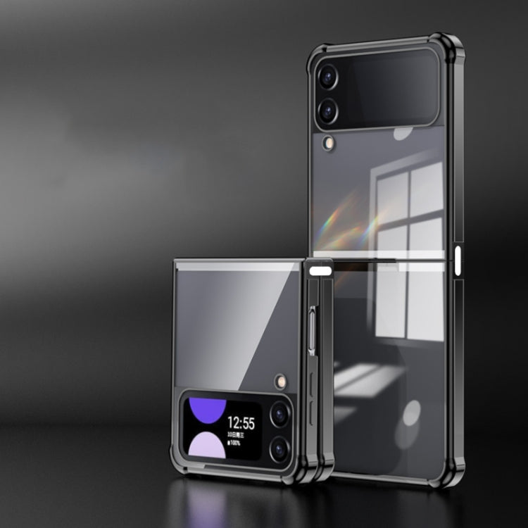 For Samsung Galaxy Z Flip4 Electroplating Airbag Shockproof Folding Phone Case