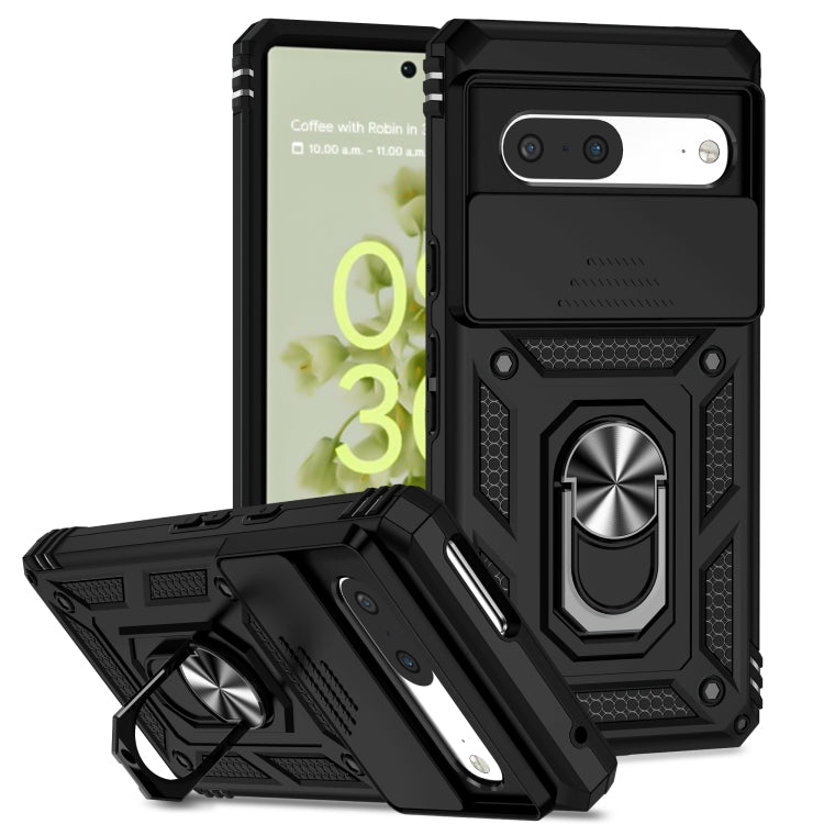 For Google Pixel 7 5G Sliding Camshield Holder Phone Case