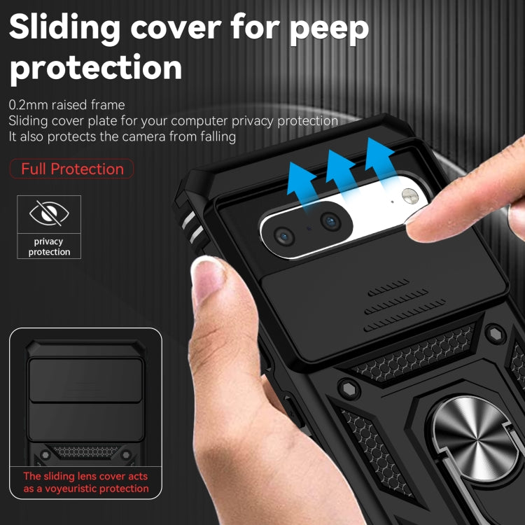 For Google Pixel 7 5G Sliding Camshield Holder Phone Case